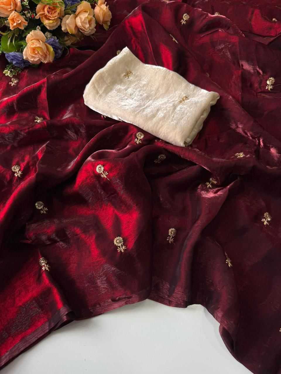 YNF Wholesale Satin Silk Sequence Sarees KESH547 Dual Shad | Surat Manufacturer