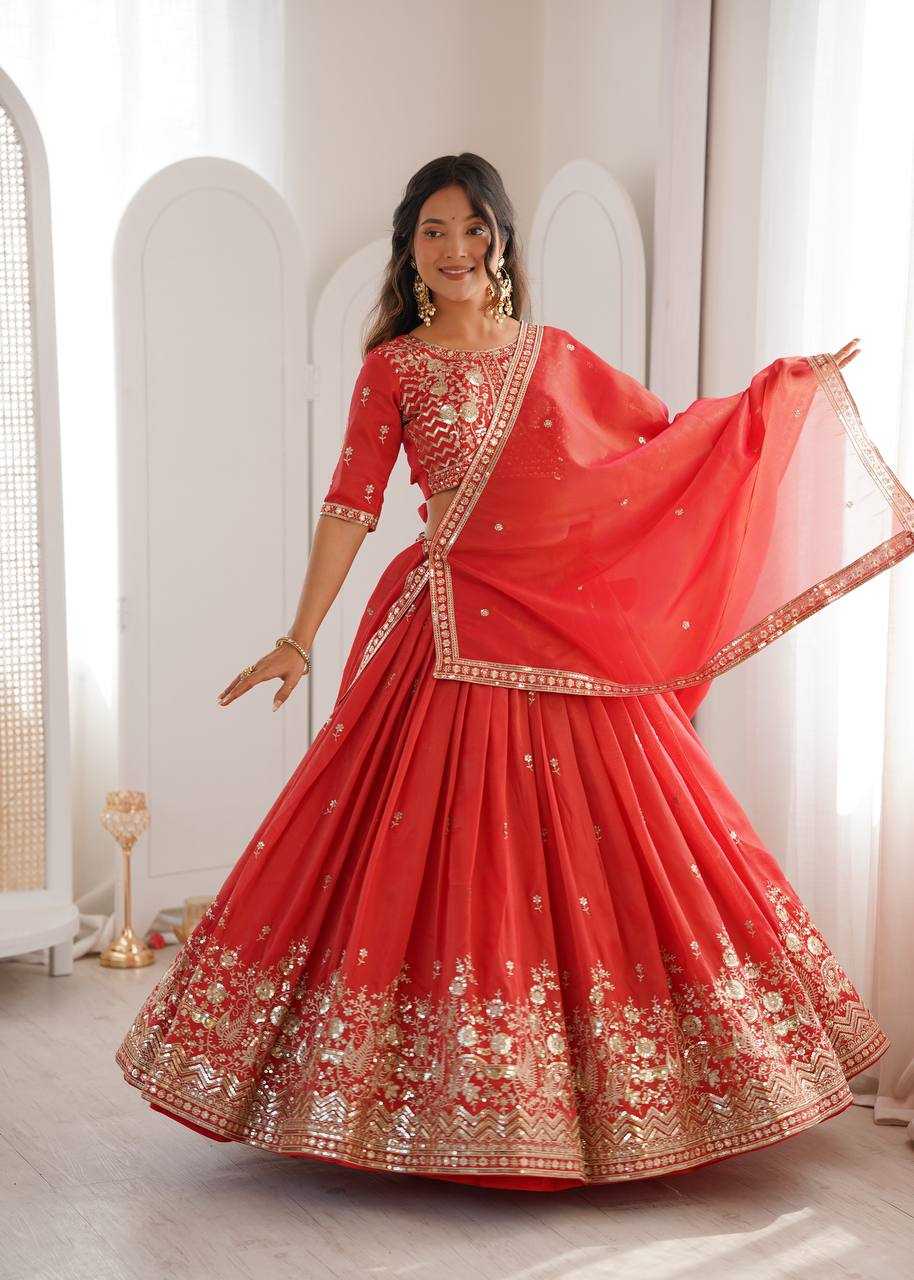 YNF Wholesale Shimmer silk Traditional Lehenga RIN133 70 | Surat Manufacturer