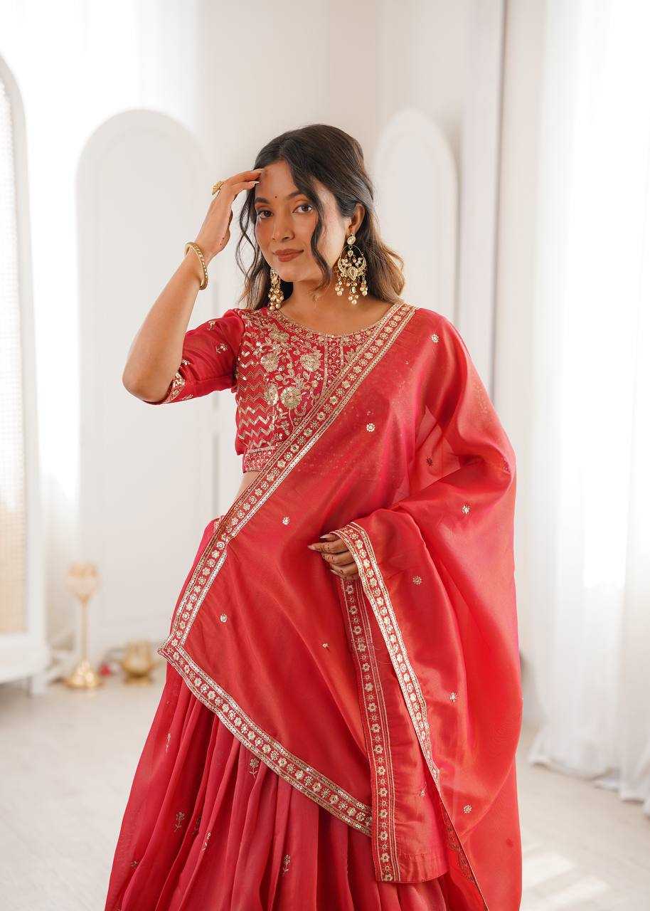 YNF Wholesale Shimmer silk Traditional Lehenga RIN133 70 | Surat Manufacturer