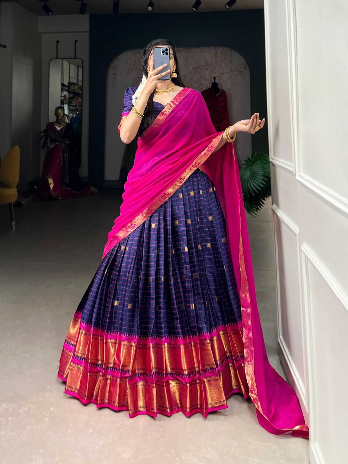 YNF Wholesale Silk Cotton Silk Lehenga KESH668 101 | Surat Manufacturer