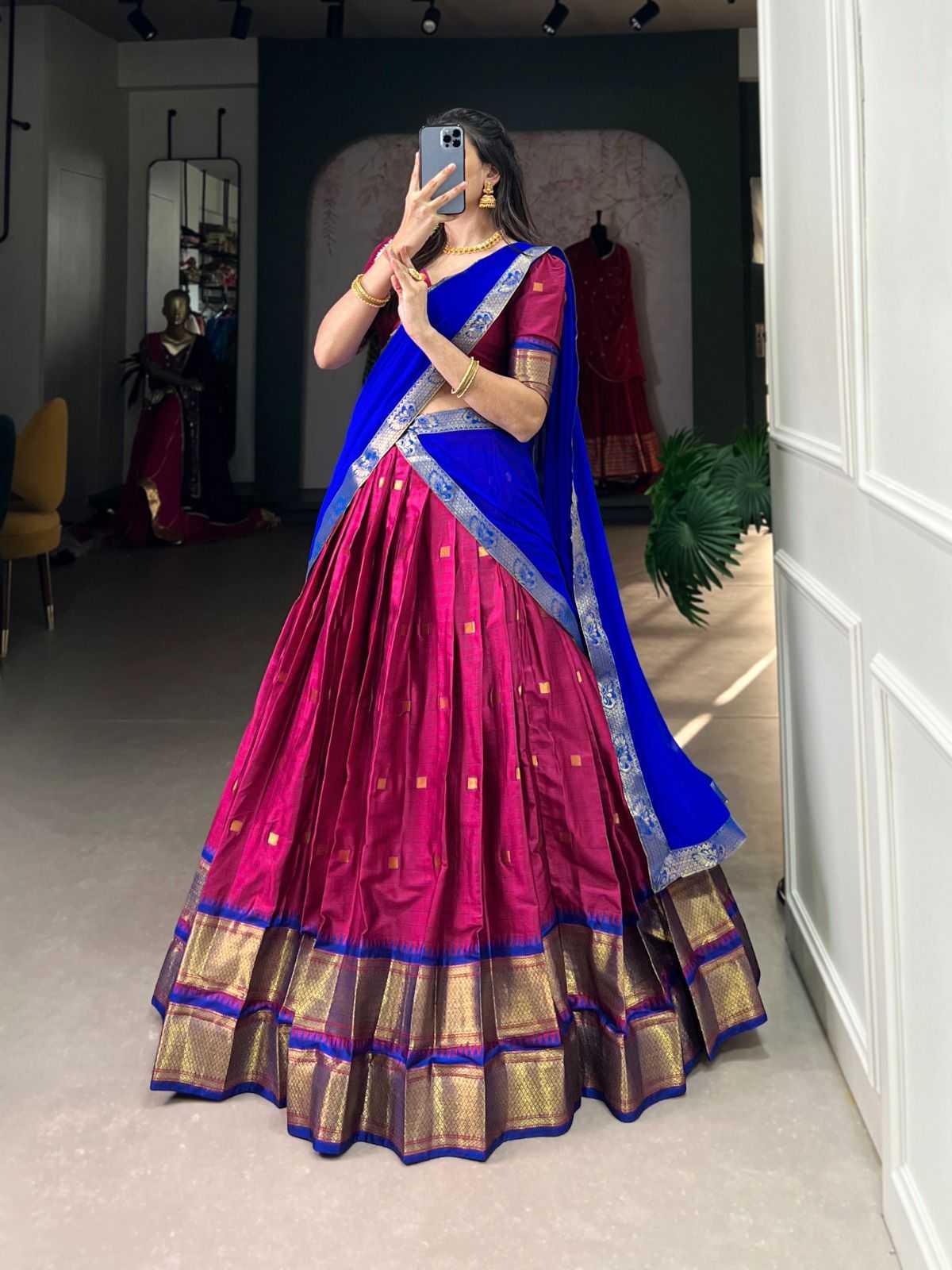 YNF Wholesale Silk Cotton Silk Lehenga KESH668 101 | Surat Manufacturer