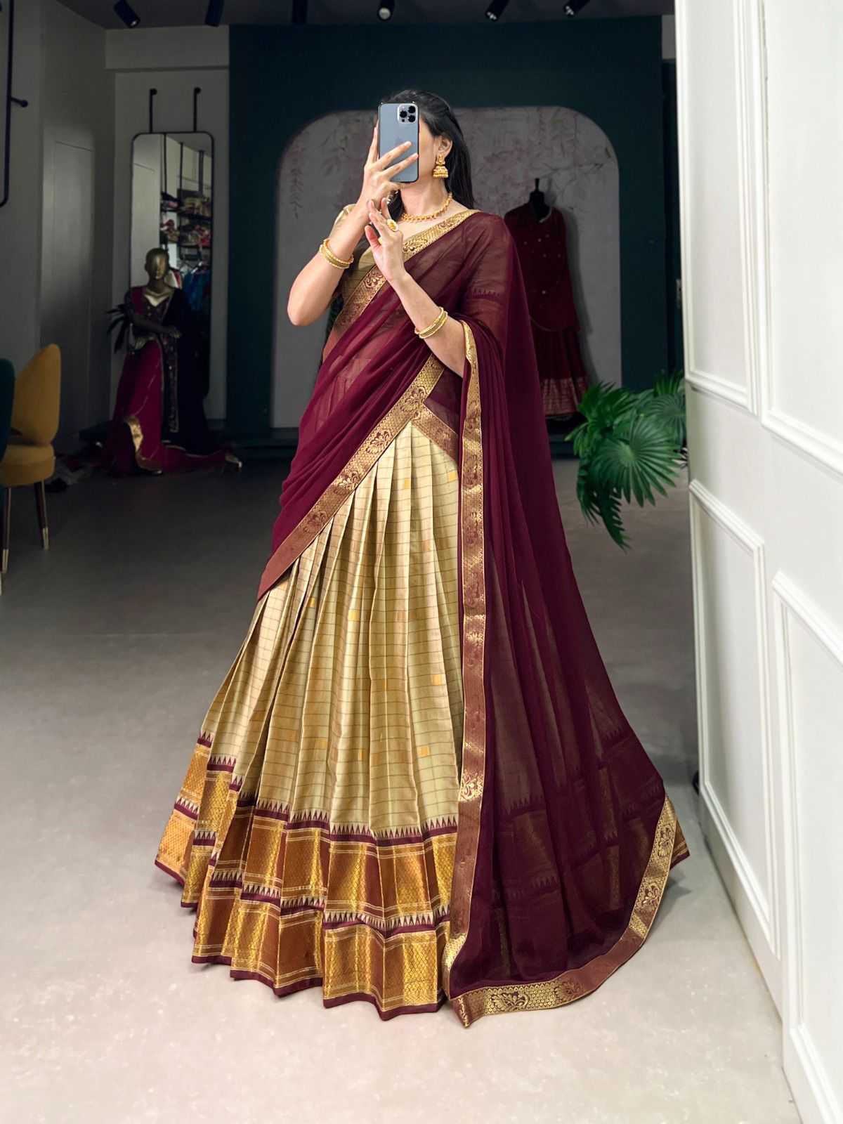 YNF Wholesale Silk Cotton Silk Lehenga KESH668 101 | Surat Manufacturer