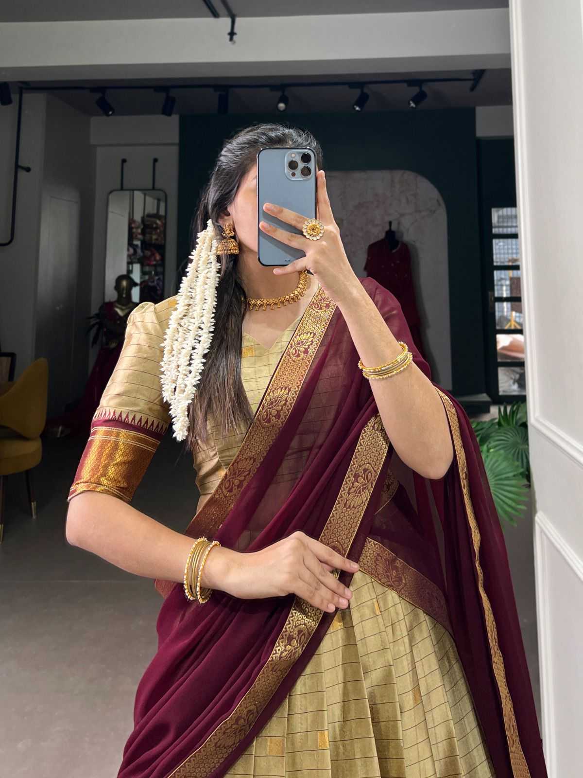 YNF Wholesale Silk Cotton Silk Lehenga KESH668 101 | Surat Manufacturer