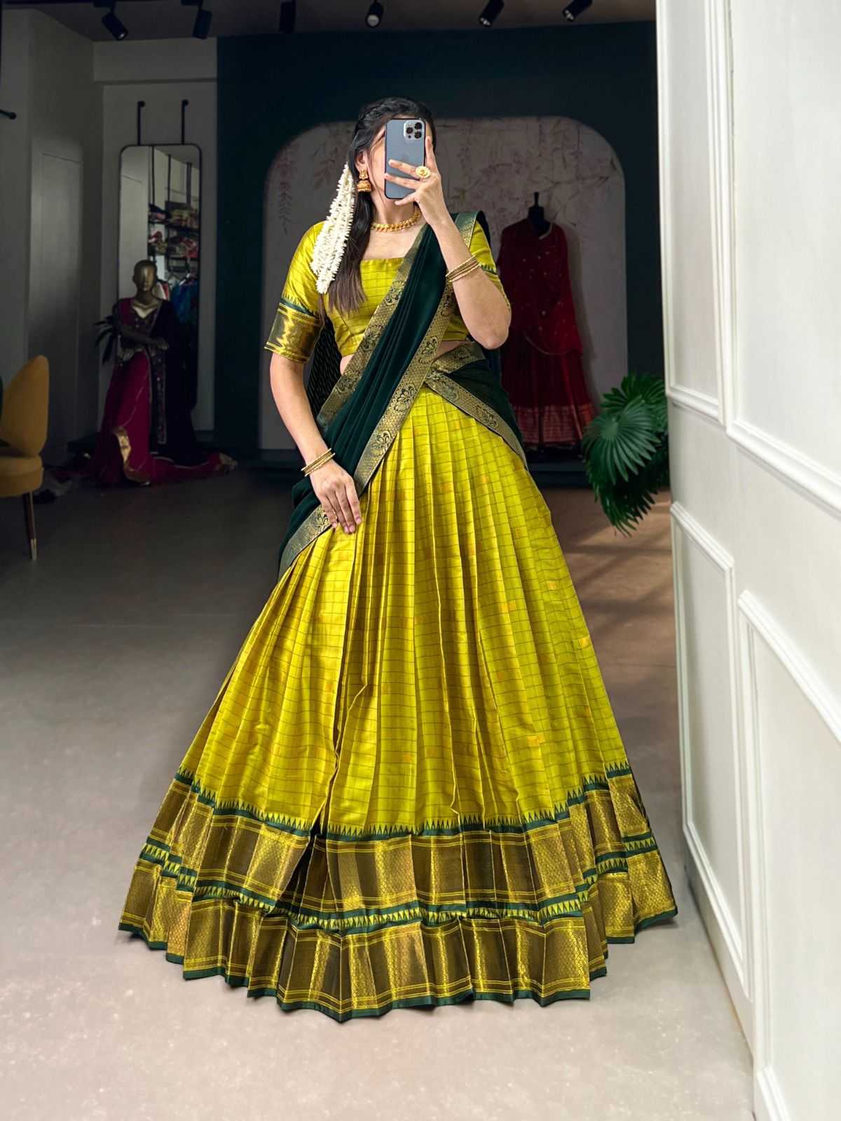 YNF Wholesale Silk Cotton Silk Lehenga KESH668 101 | Surat Manufacturer
