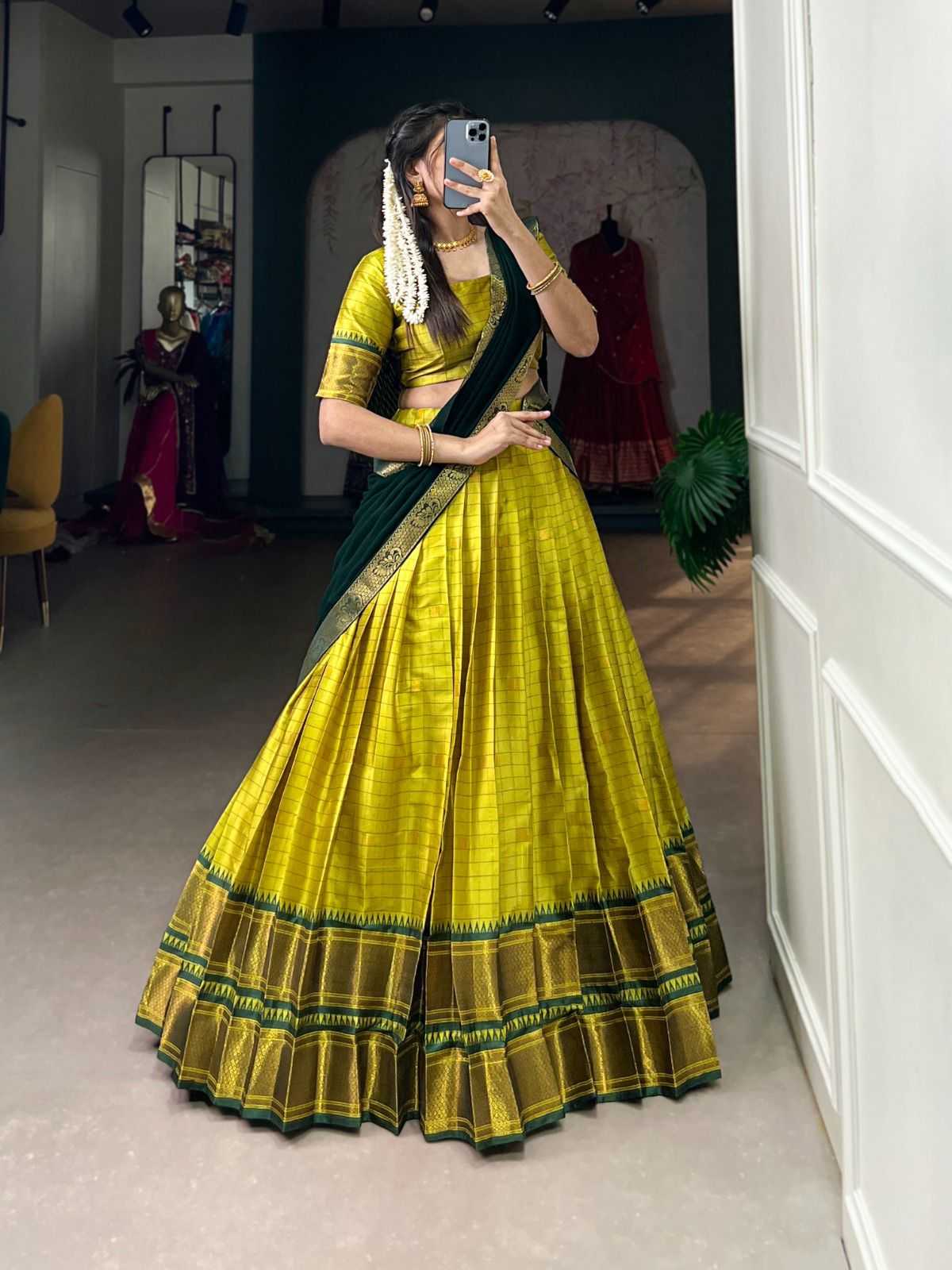 YNF Wholesale Silk Cotton Silk Lehenga KESH668 101 | Surat Manufacturer