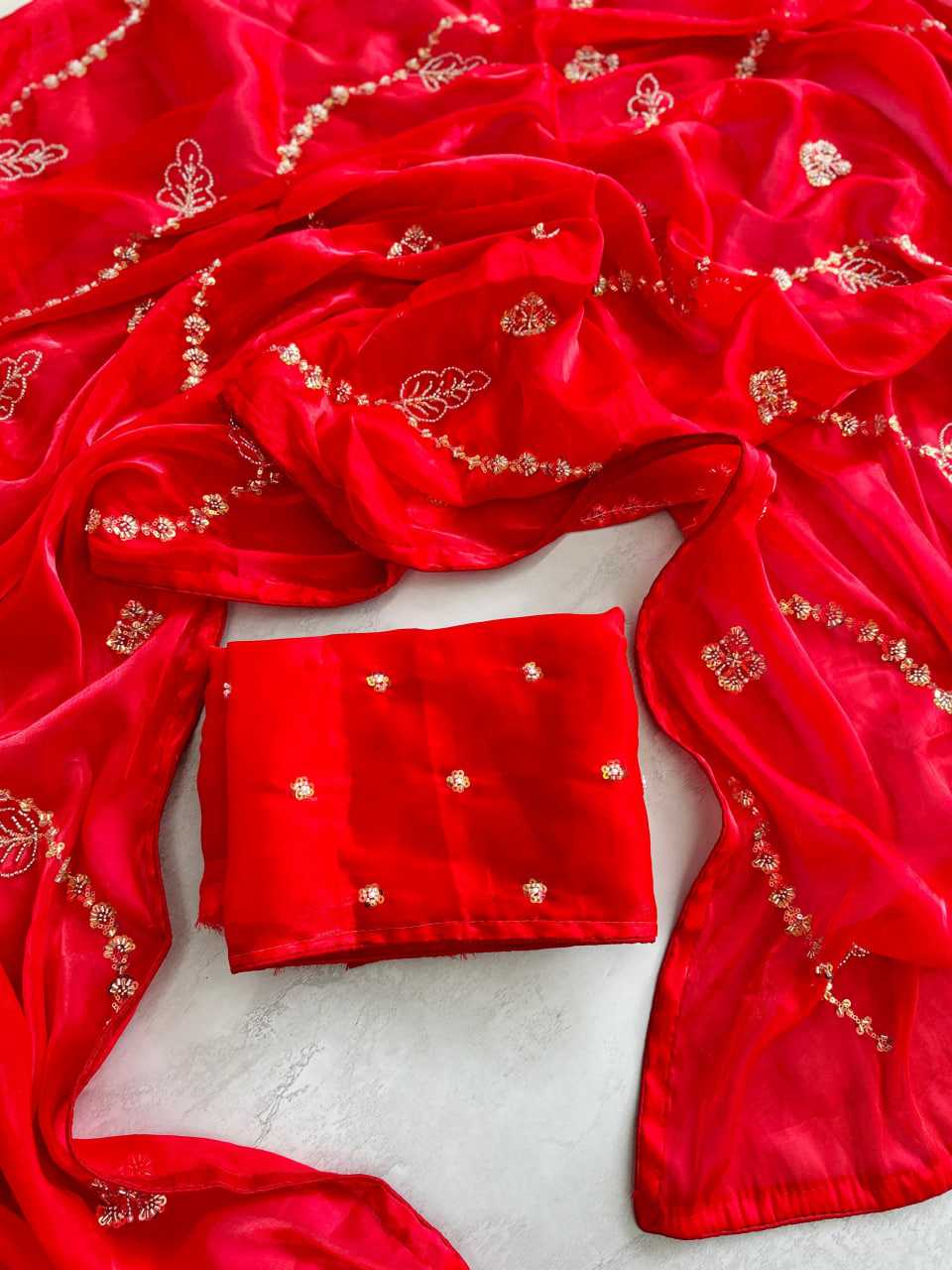 YNF Wholesale Silk Red Sarees KESH549 105 | Surat Manufacturer