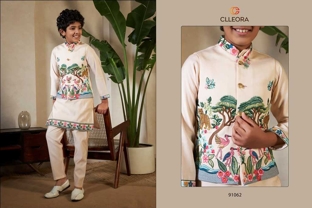 YNF Wholesale Silk Viscose Kids Traditional Outfits KESH481 CLLEORA ROYAL 91061 | Surat Manufacturer