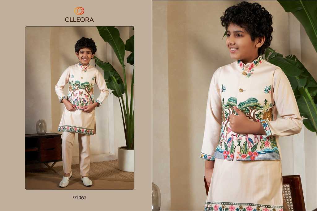YNF Wholesale Silk Viscose Kids Traditional Outfits KESH481 CLLEORA ROYAL 91061 | Surat Manufacturer