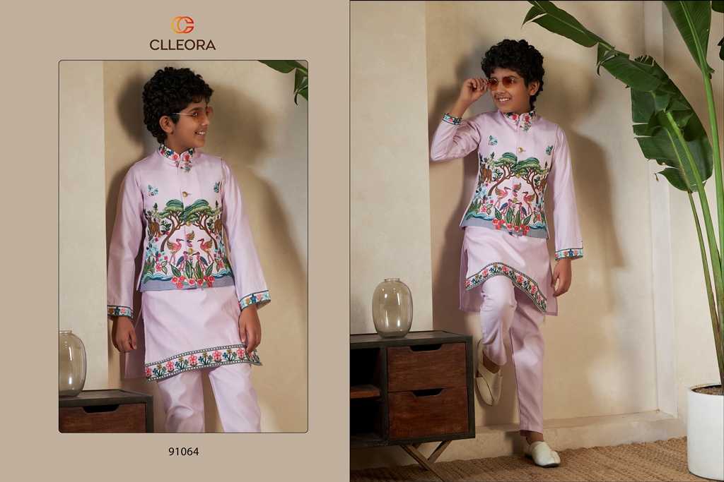 YNF Wholesale Silk Viscose Kids Traditional Outfits KESH481 CLLEORA ROYAL 91061 | Surat Manufacturer