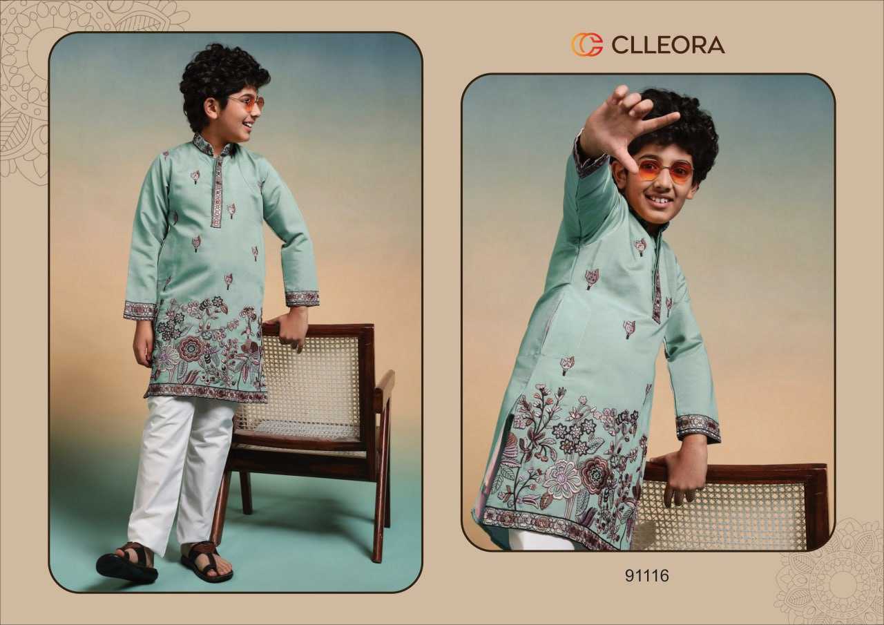 Ynf Silk Viscose  Kids Wear Wholesale Kids Ethnic Wear Kids Traditional Outfits Kids Kurta Pajama Manufacturer - YNF Online