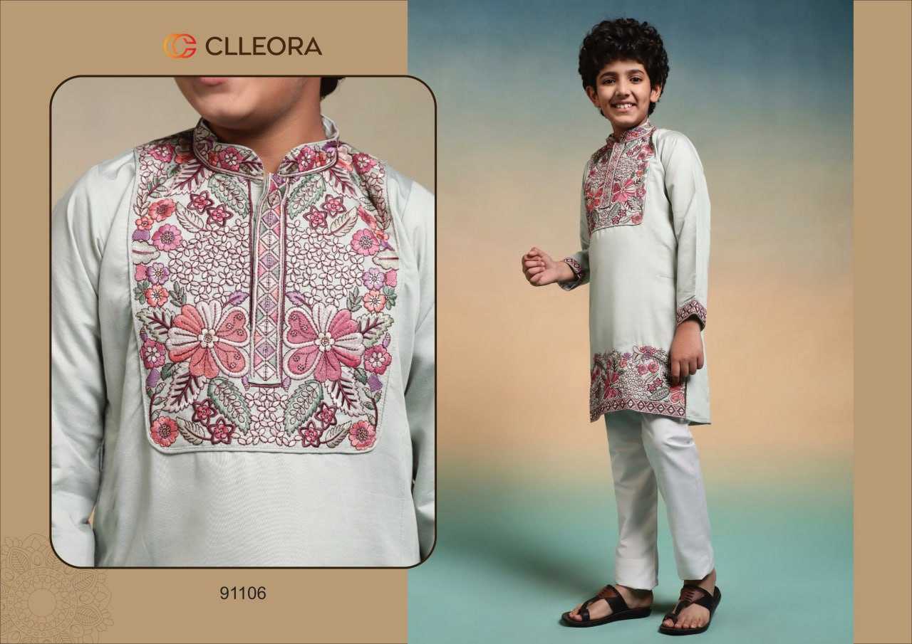 Ynf Silk Viscose  Kids Wear Wholesale Boys Kurta Pyjama Kids Traditional Outfits Kids Kurta Pajama Manufacturer - YNF Online