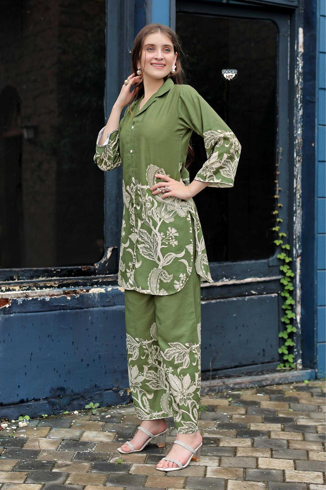YNF Wholesale Slub Reyon Co-ord Set KESH536 JACQULINE | Surat Manufacturer