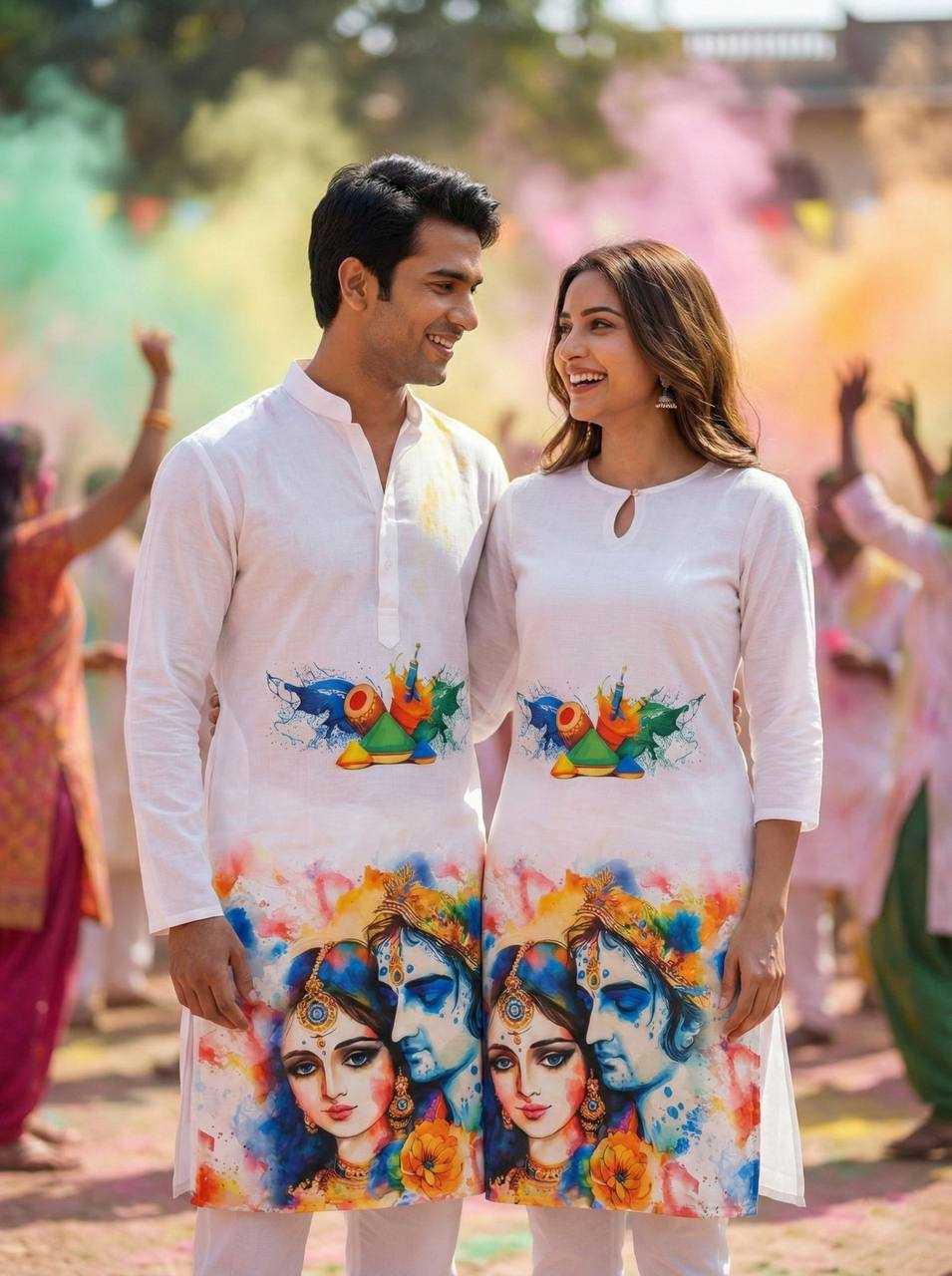 YNF Wholesale Slub Reyon Holi Collections RIN131 Holi | Surat Manufacturer