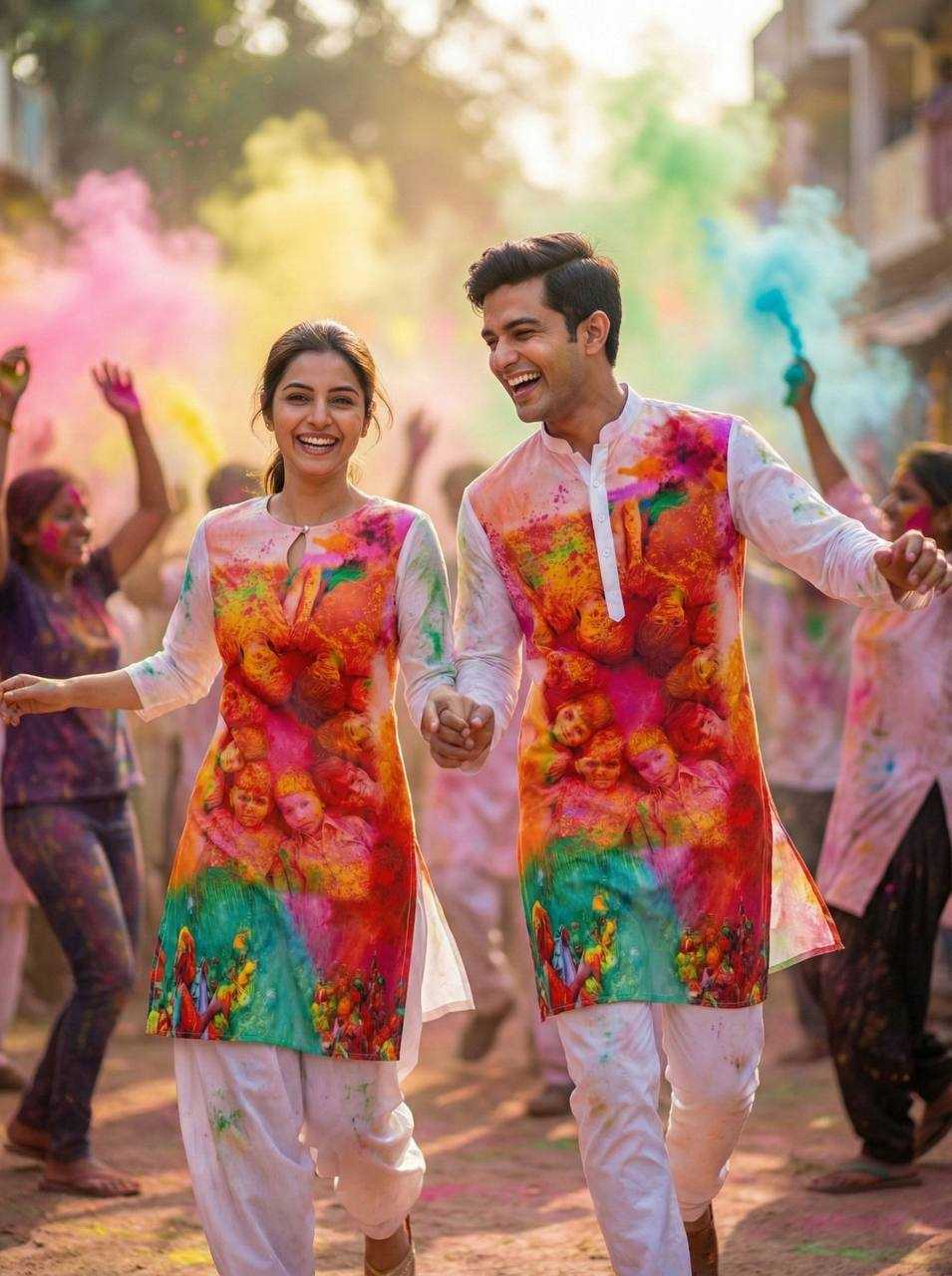 YNF Wholesale Slub Reyon Holi Collections RIN131 Holi | Surat Manufacturer