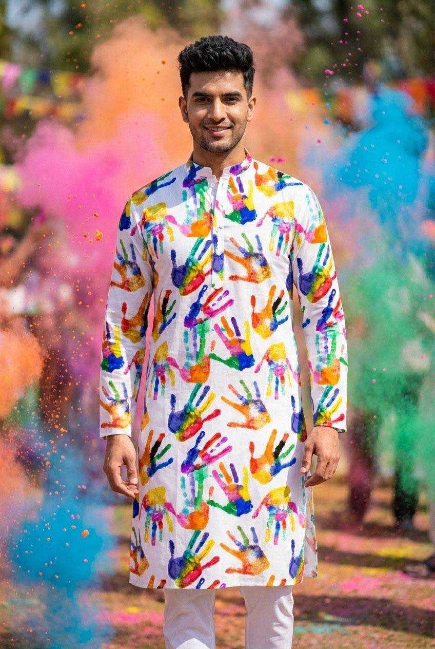 YNF Wholesale Slub Reyon Holi Collections RIN131 Holi | Surat Manufacturer