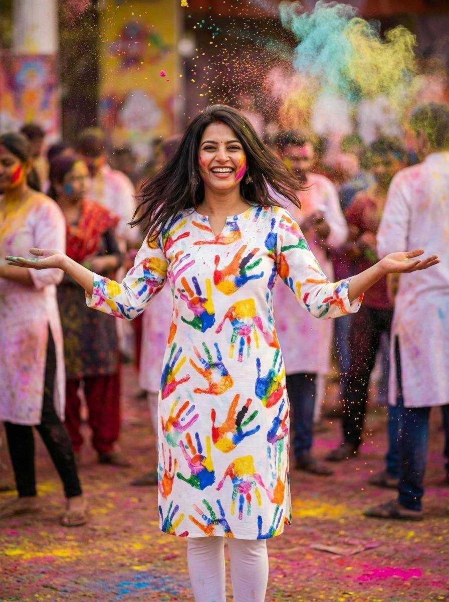 YNF Wholesale Slub Reyon Holi Collections RIN131 Holi | Surat Manufacturer