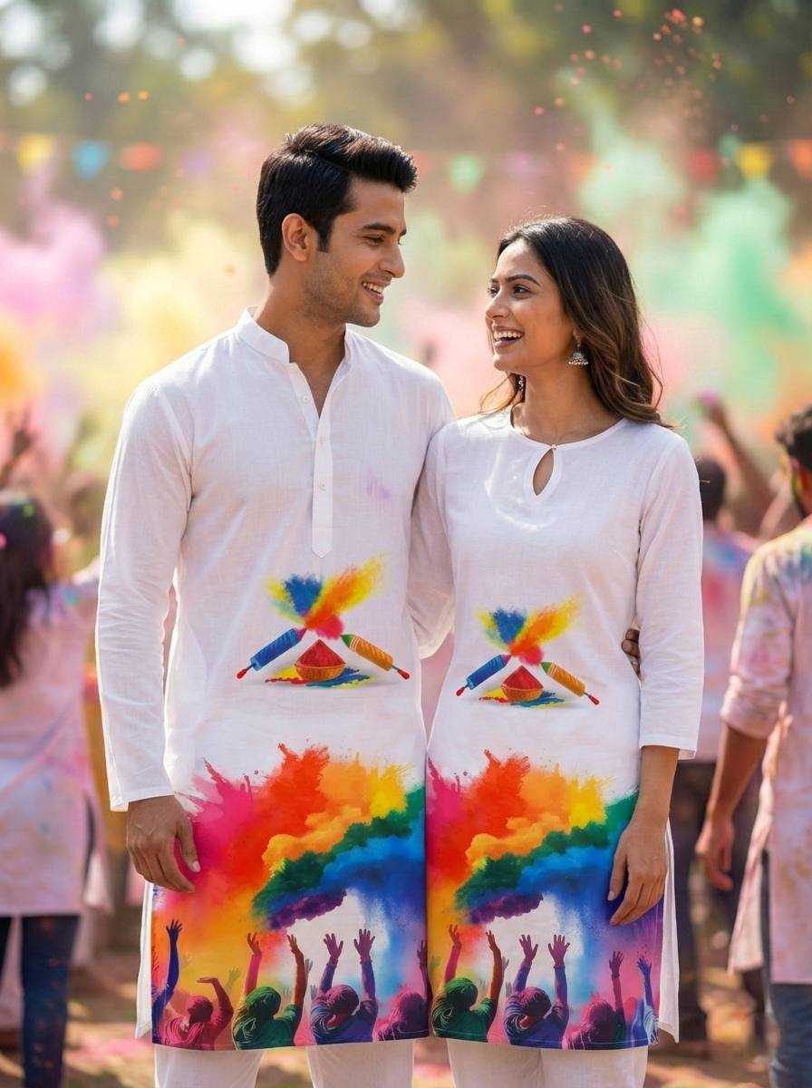 YNF Wholesale Slub Reyon Holi Collections RIN131 Holi | Surat Manufacturer