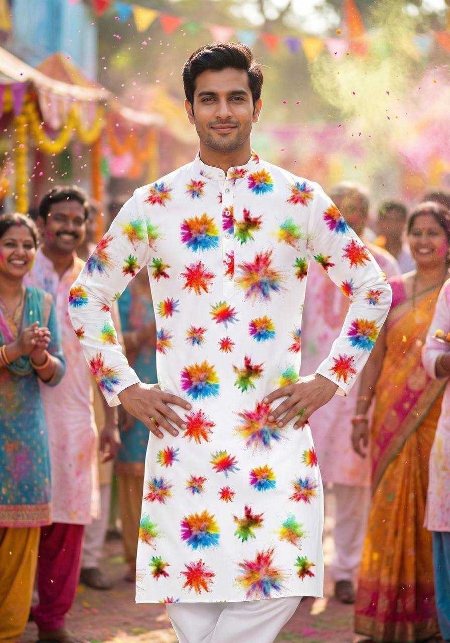 YNF Wholesale Slub Reyon Holi Collections RIN131 Holi | Surat Manufacturer