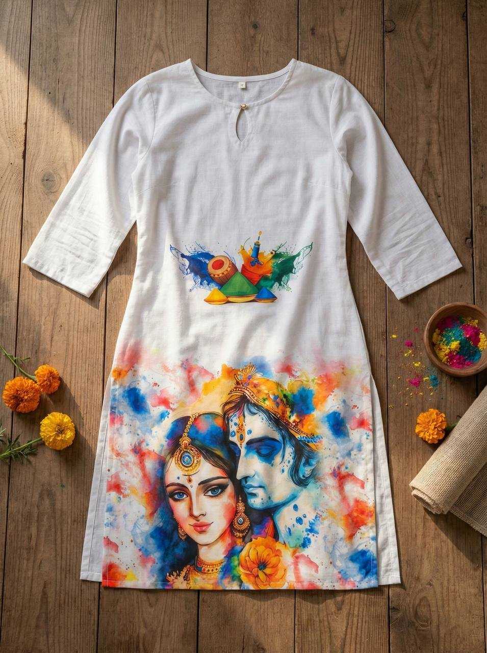 YNF Wholesale Slub Reyon Holi Collections RIN131 Holi | Surat Manufacturer