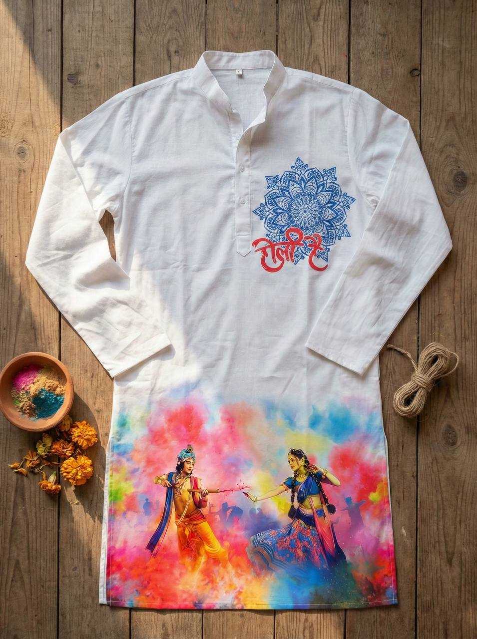 YNF Wholesale Slub Reyon Holi Collections RIN131 Holi | Surat Manufacturer