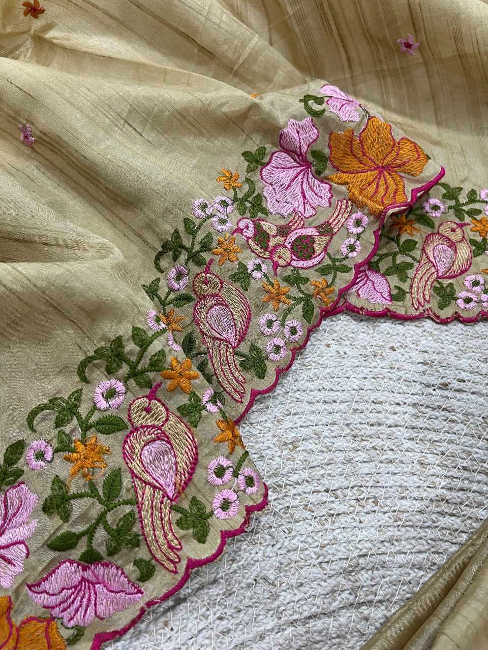 YNF Wholesale Slub Silk Embroidered Sarees KESH621 6072 | Surat Manufacturer