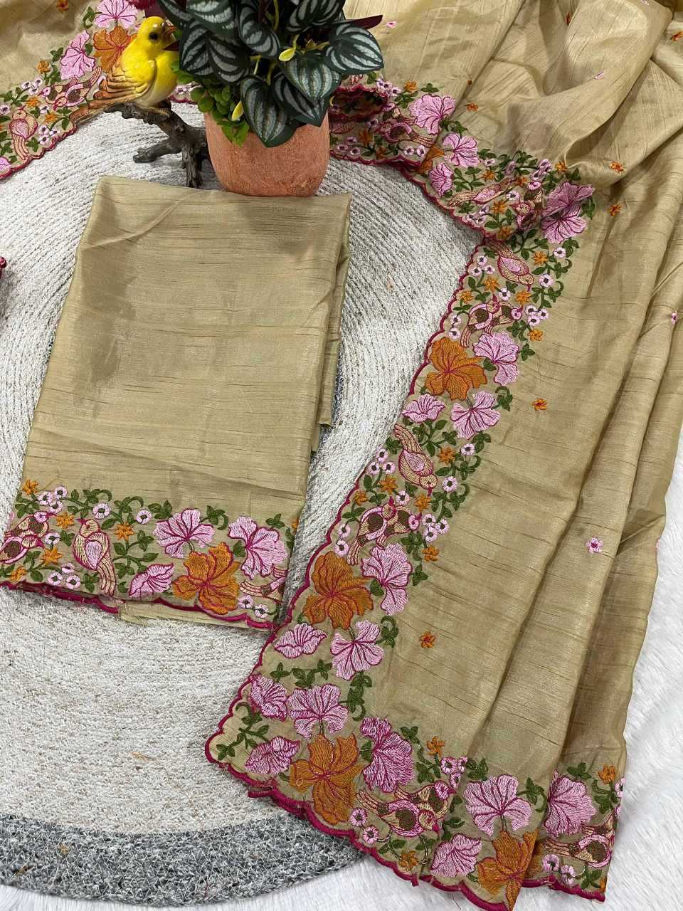 YNF Wholesale Slub Silk Embroidered Sarees KESH621 6072 | Surat Manufacturer