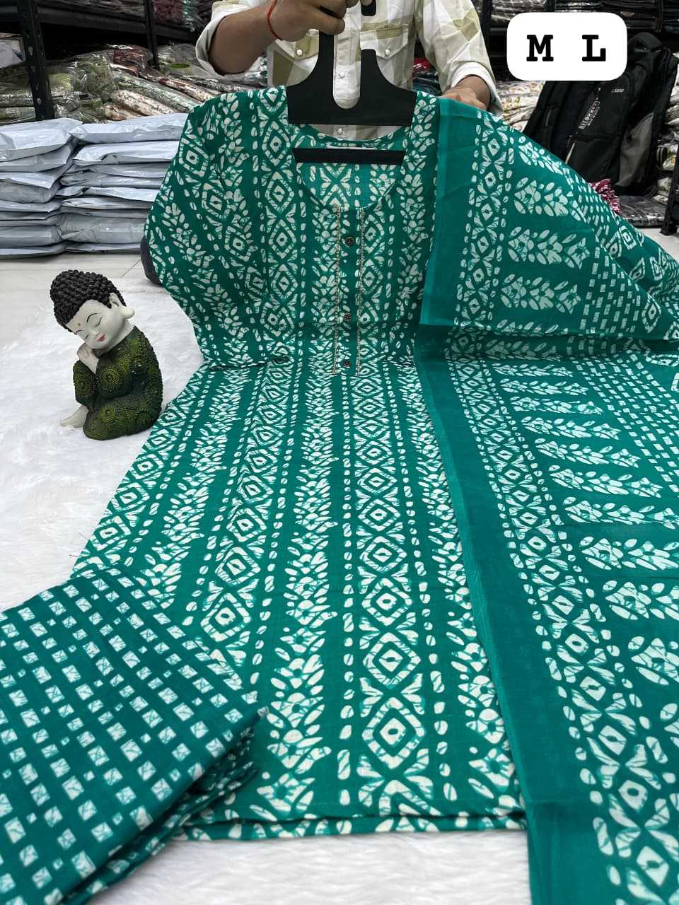 YNF Wholesale Slub Silk Party wear suits KESH720 batik | Surat Manufacturer