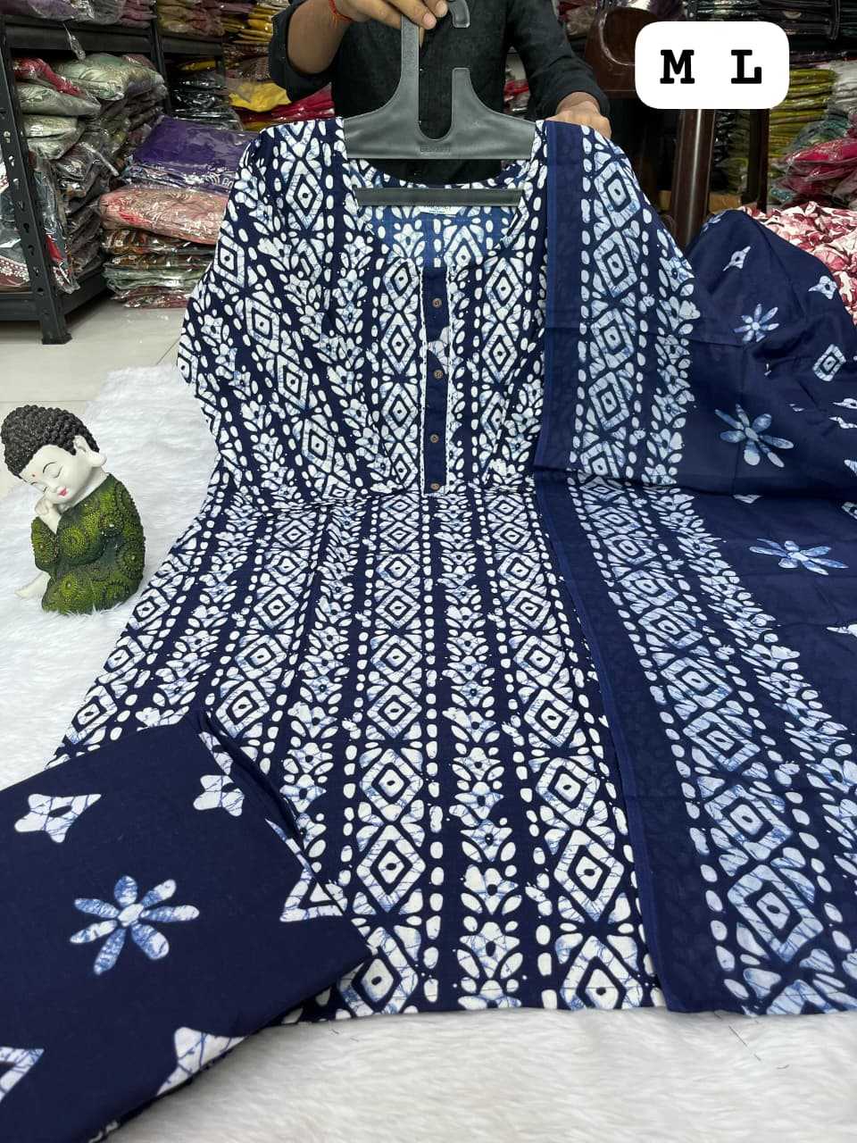 YNF Wholesale Slub Silk Party wear suits KESH720 batik | Surat Manufacturer