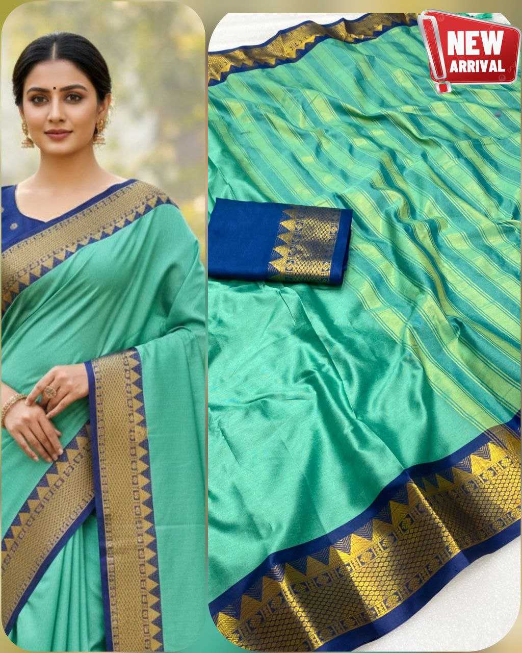 YNF Wholesale Soft Cotton Silk Cotton Sarees KESH554 TRISHUL | Surat Manufacturer