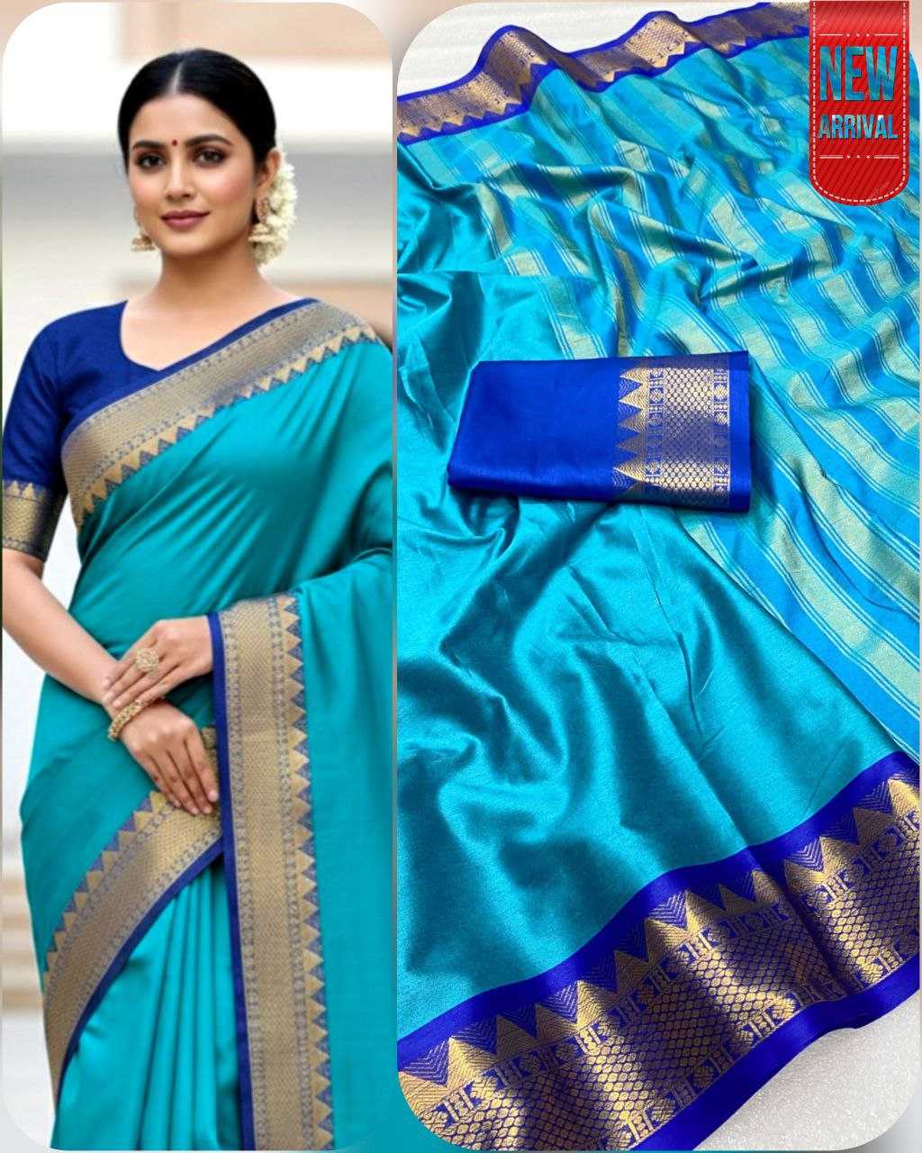 YNF Wholesale Soft Cotton Silk Cotton Sarees KESH554 TRISHUL | Surat Manufacturer