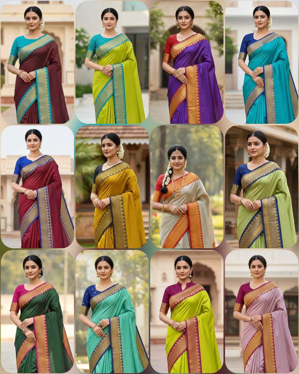 YNF Wholesale Soft Cotton Silk Cotton Sarees KESH554 TRISHUL | Surat Manufacturer
