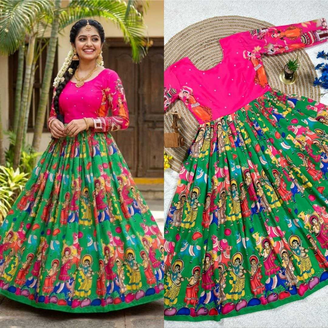 YNF Wholesale Soft Dola Printed Gowns KESH167 PRINCE | Surat Manufacturer