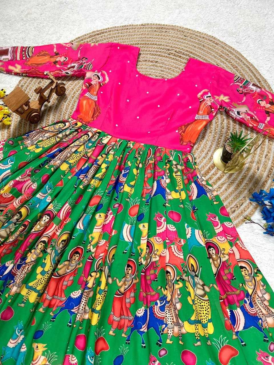 YNF Wholesale Soft Dola Printed Gowns KESH167 PRINCE | Surat Manufacturer