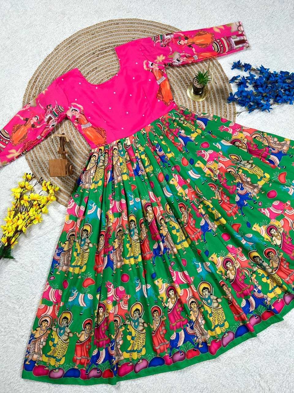 YNF Wholesale Soft Dola Printed Gowns KESH167 PRINCE | Surat Manufacturer