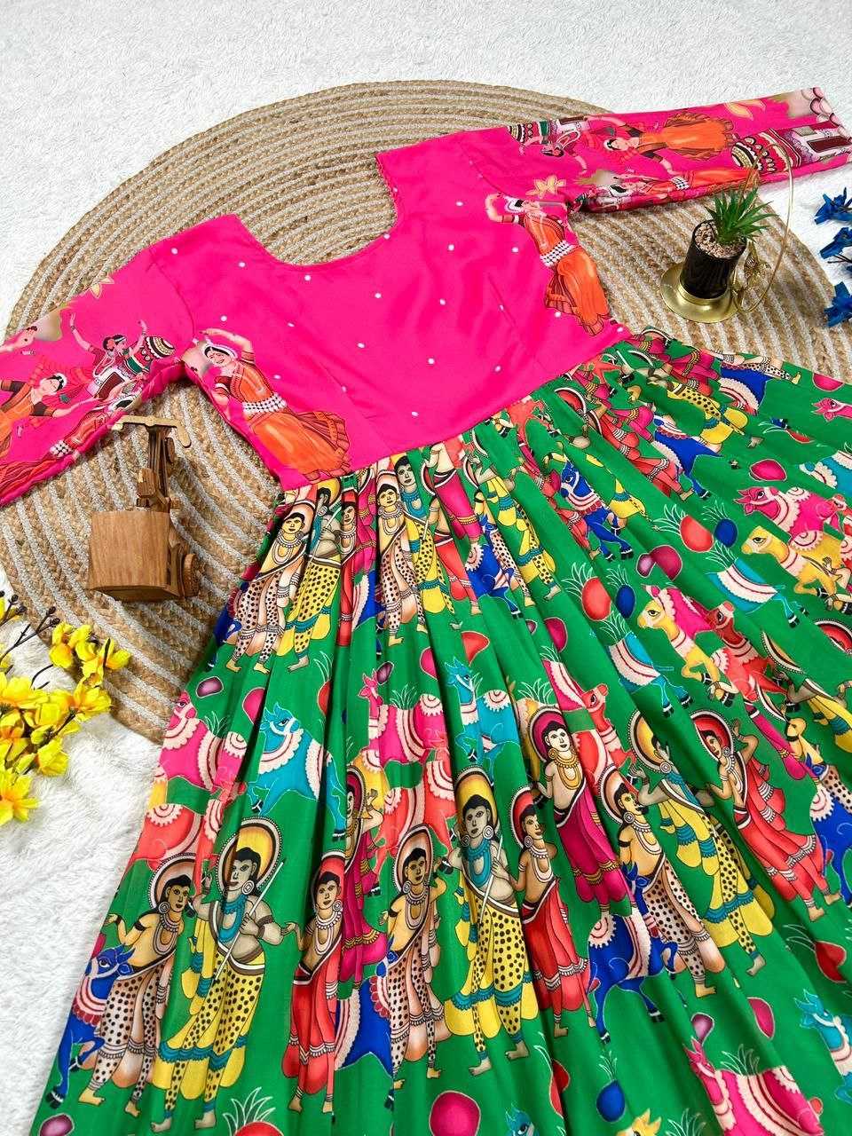 YNF Wholesale Soft Dola Printed Gowns KESH167 PRINCE | Surat Manufacturer