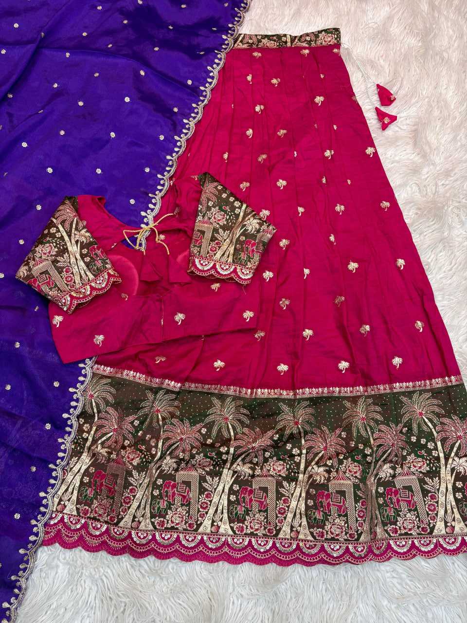 YNF Wholesale Soft Dola Designer Lehenga KESH713 104 | Surat Manufacturer