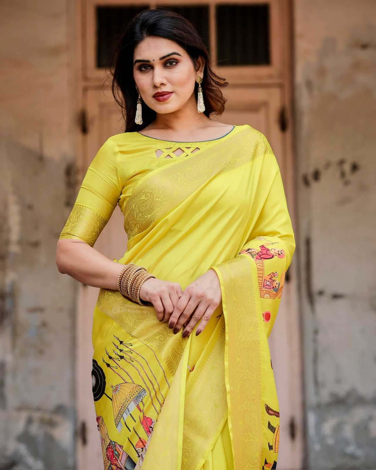 YNF Wholesale Soft Silk Silk Sarees KESH719 Tussar 1096 | Surat Manufacturer