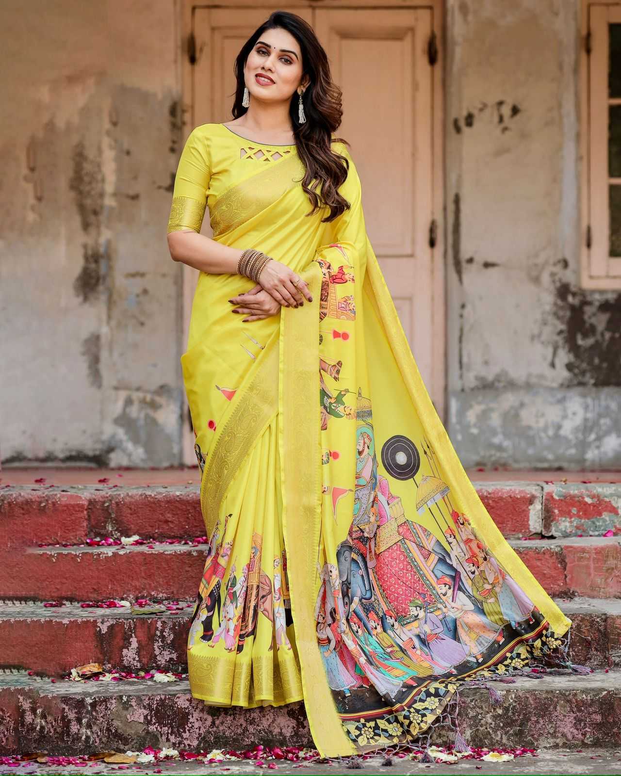 YNF Wholesale Soft Silk Silk Sarees KESH719 Tussar 1096 | Surat Manufacturer