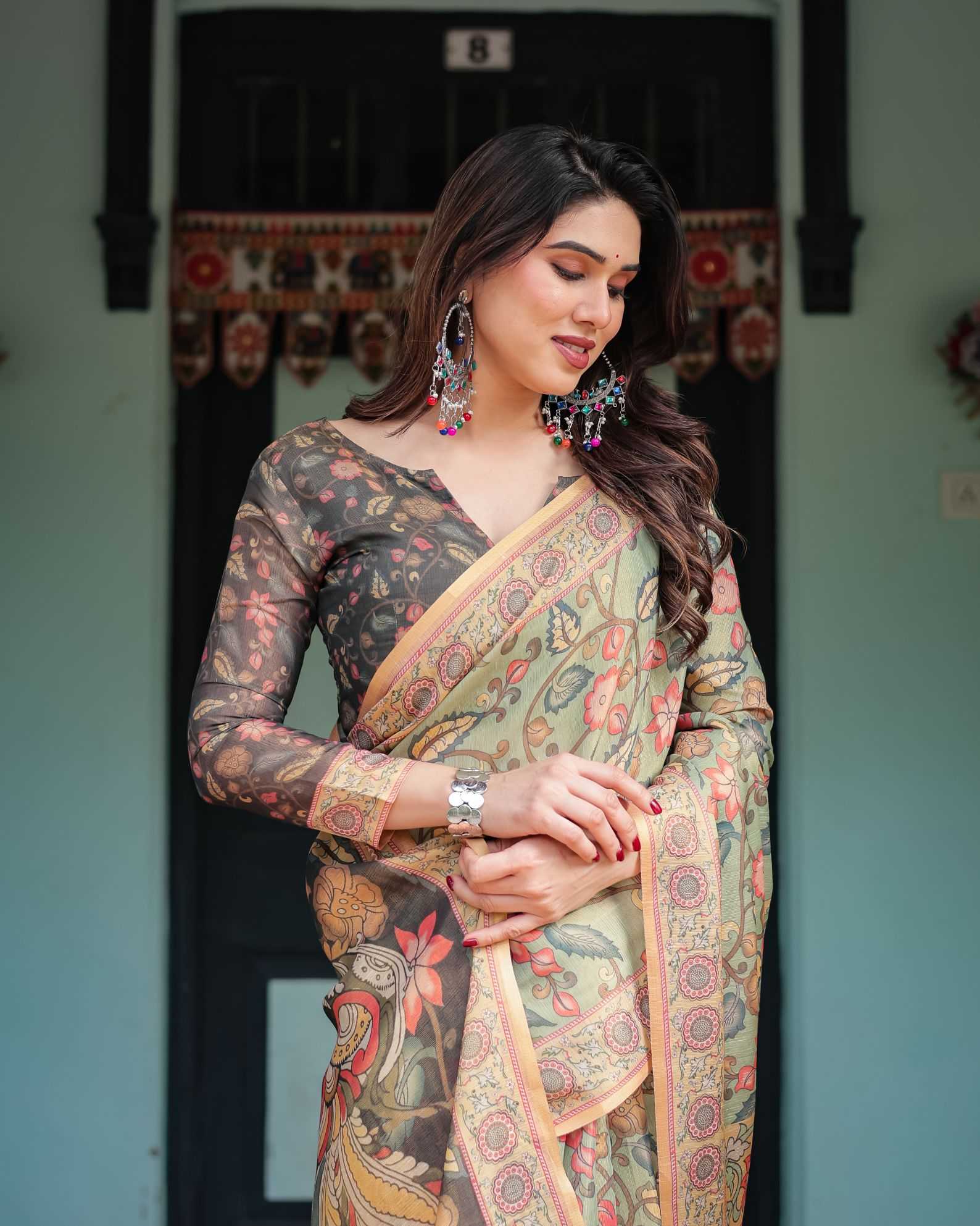 YNF Wholesale Soft Smooth Pre Draped Saree KESH719 199 | Surat Manufacturer