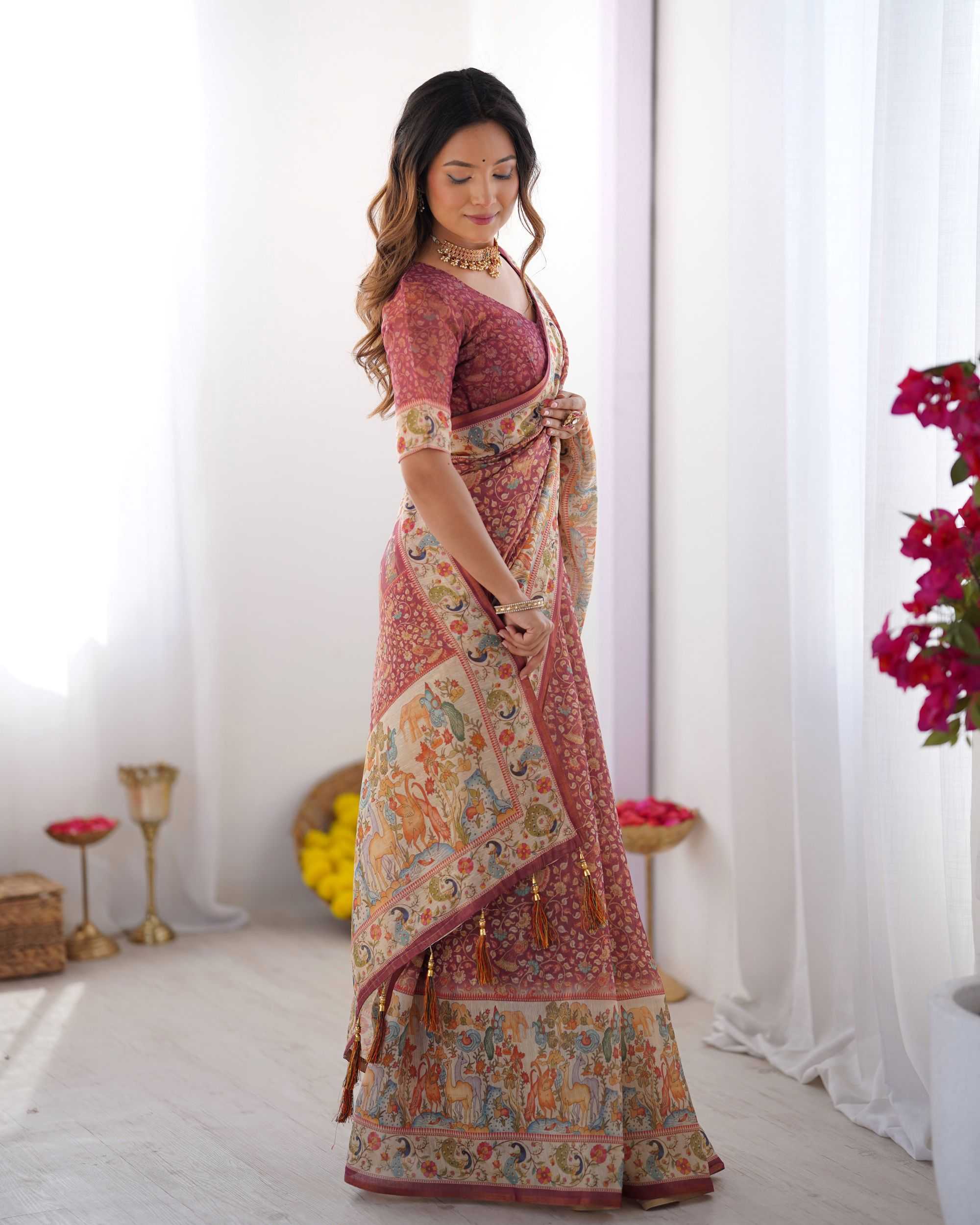 YNF Wholesale Soft Smooth Pre Draped Saree KESH719 206 | Surat Manufacturer