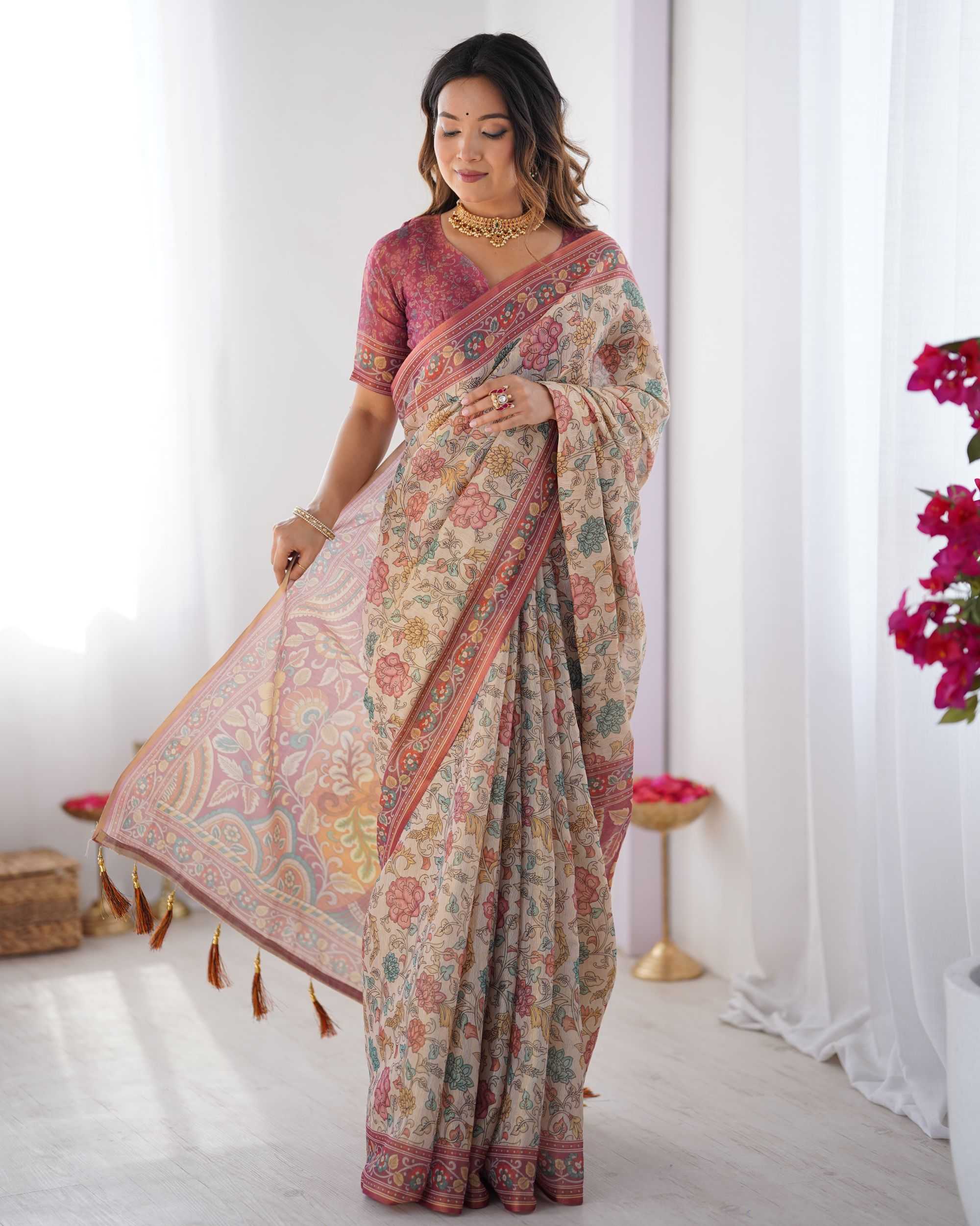 YNF Wholesale Soft Smooth Pre Draped Saree KESH719 208 | Surat Manufacturer