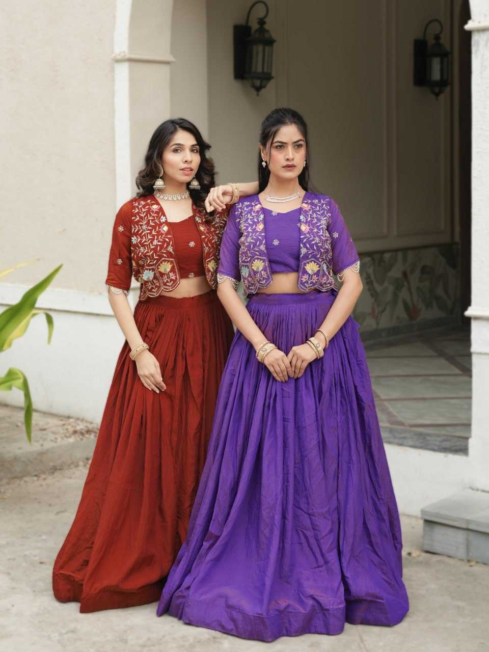 YNF Wholesale Soft Vichitra Vichitra Silk Wedding Lehenga RIN119 8228 | Surat Manufacturer