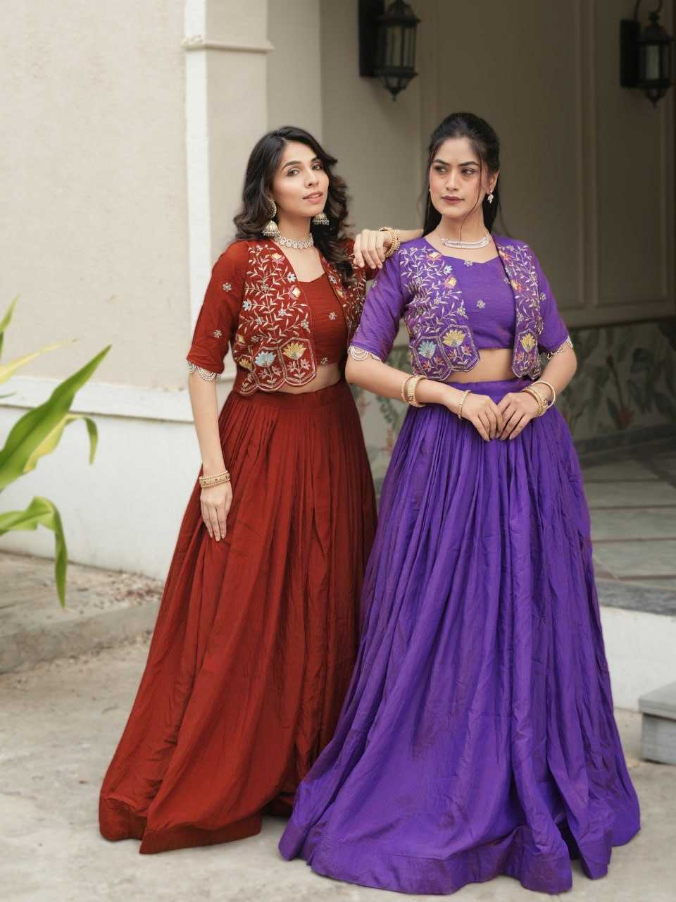 YNF Wholesale Soft Vichitra Vichitra Silk Wedding Lehenga RIN119 8228 | Surat Manufacturer