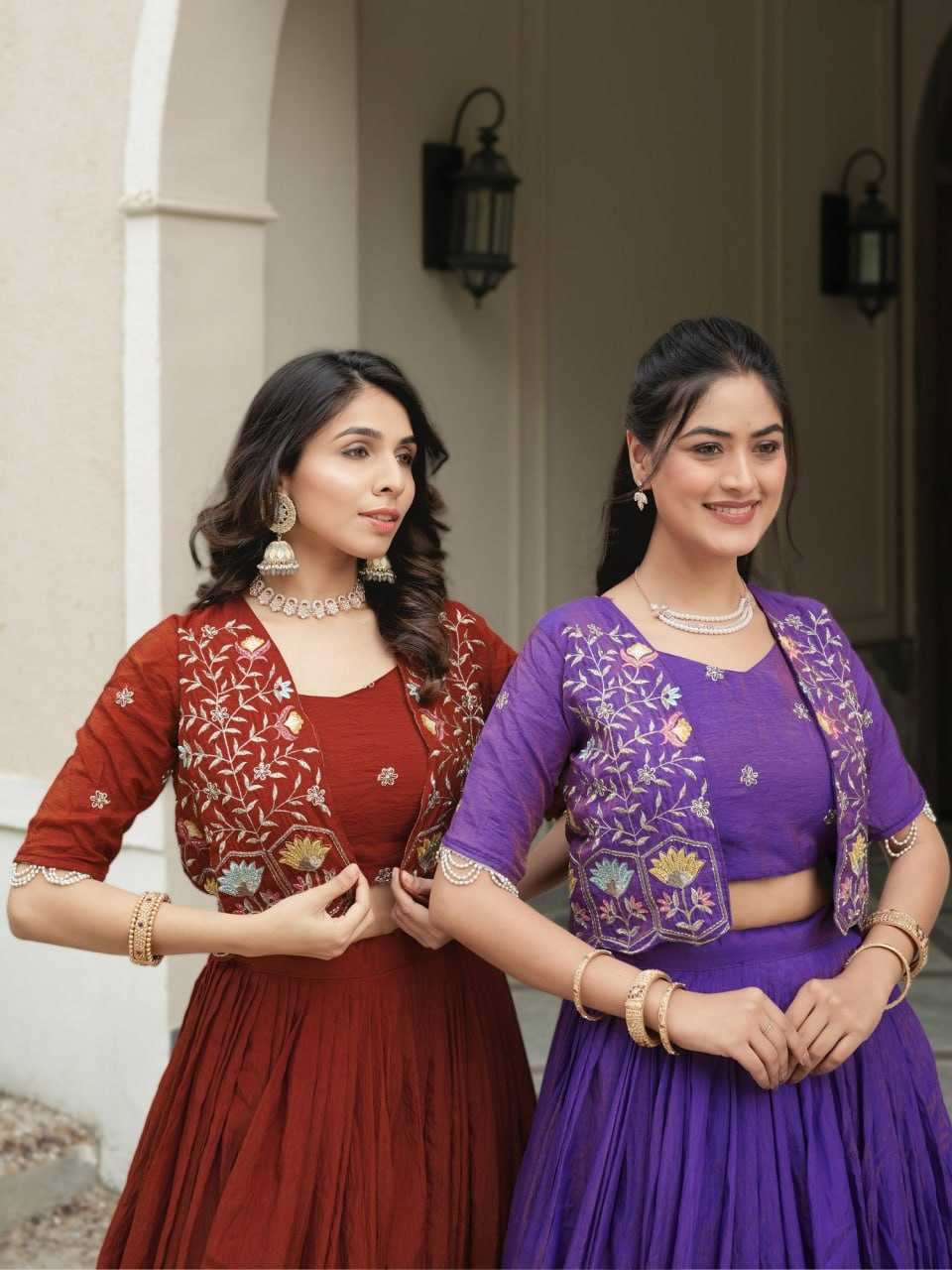YNF Wholesale Soft Vichitra Vichitra Silk Wedding Lehenga RIN119 8228 | Surat Manufacturer