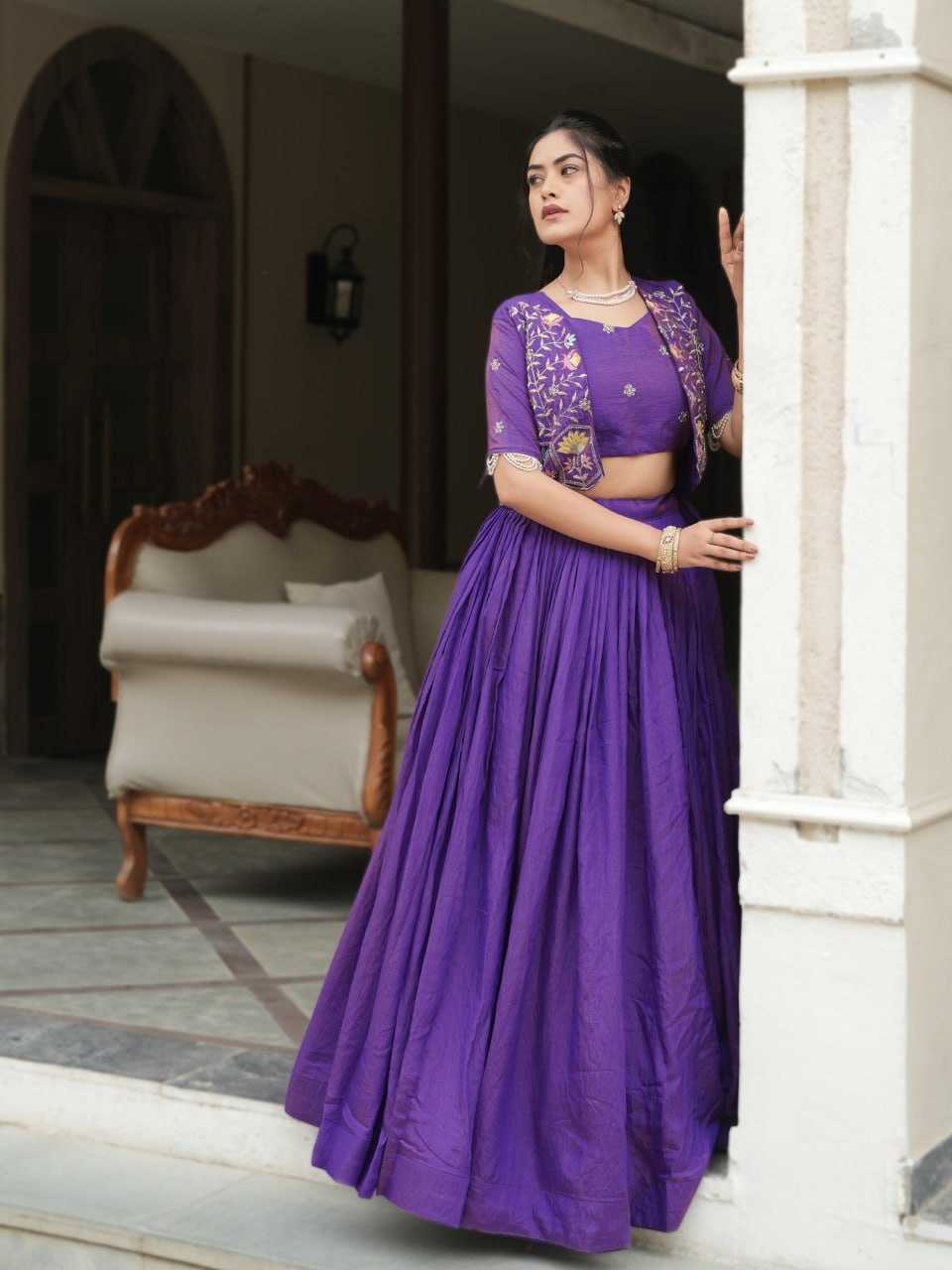 YNF Wholesale Soft Vichitra Vichitra Silk Wedding Lehenga RIN119 8228 | Surat Manufacturer