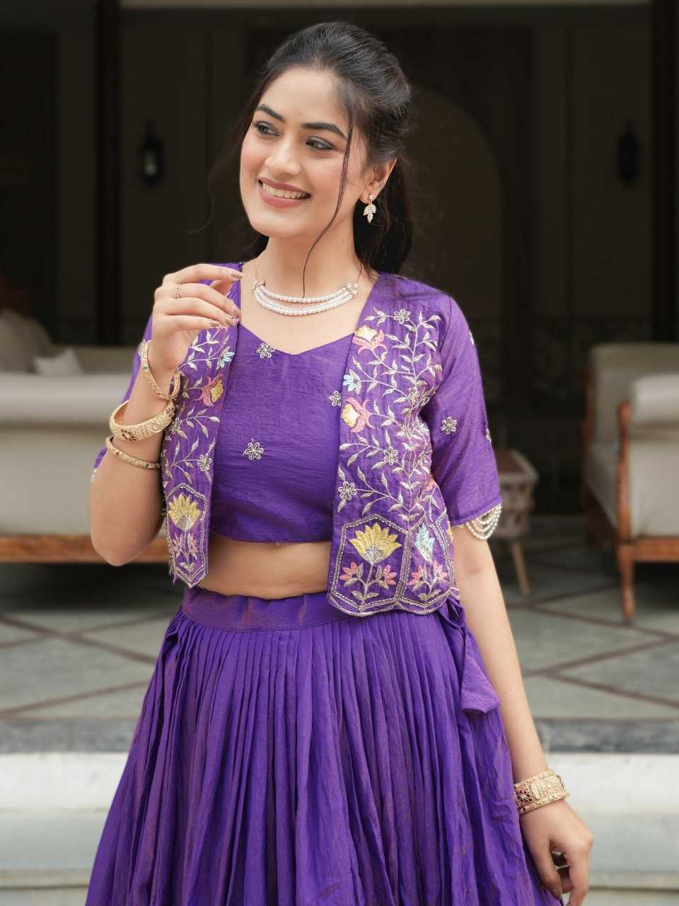 YNF Wholesale Soft Vichitra Vichitra Silk Wedding Lehenga RIN119 8228 | Surat Manufacturer