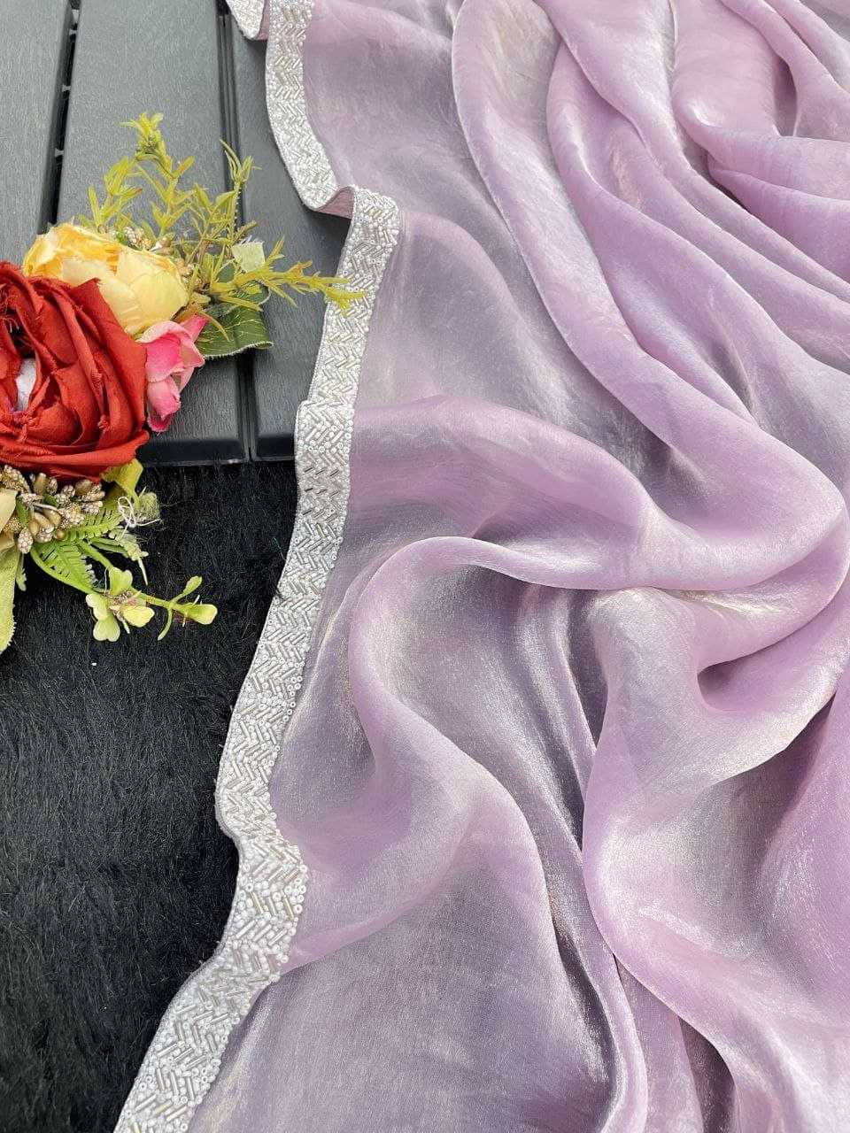 YNF Wholesale Space Silk Party Wear Silk Sarees RIN216 harsha | Surat Manufacturer