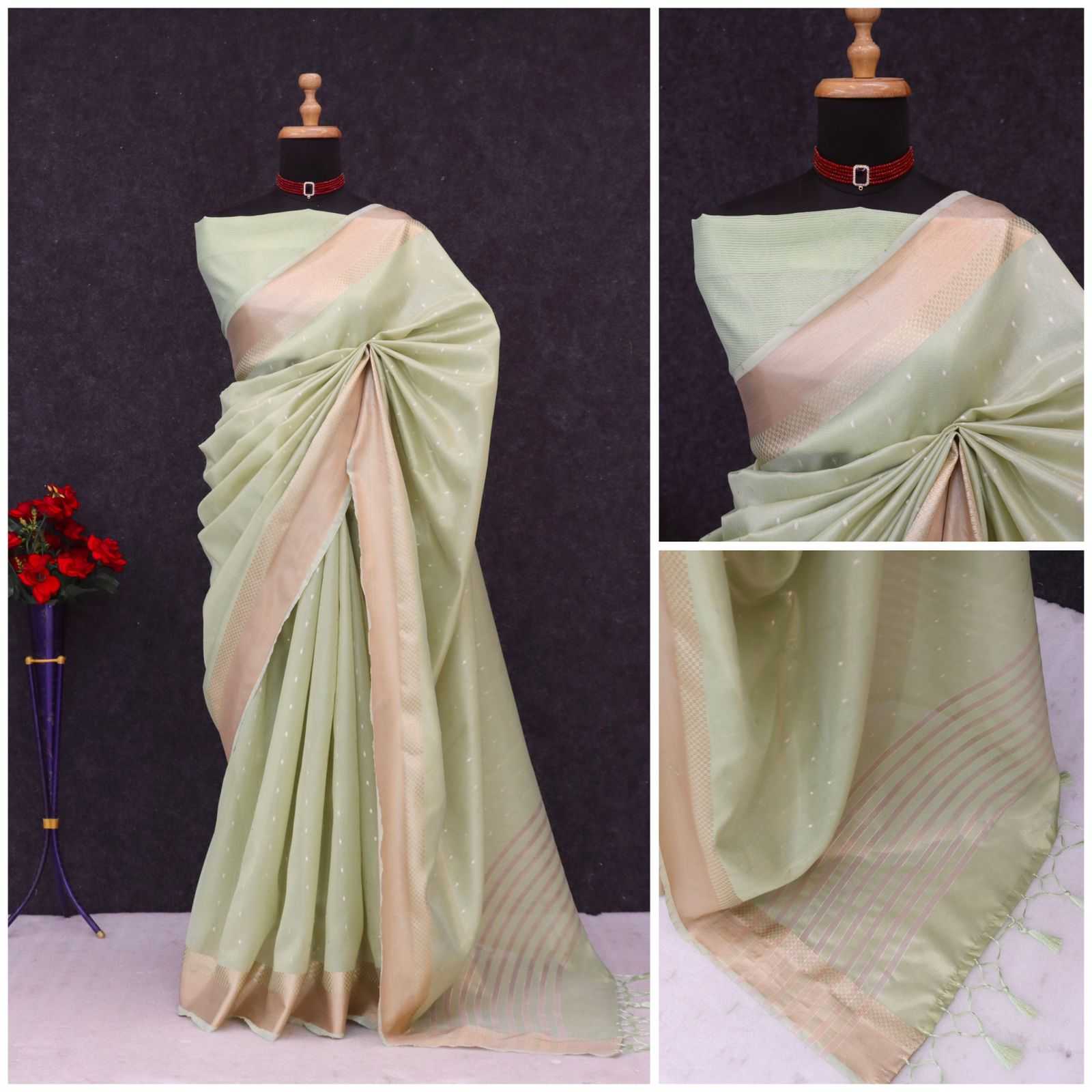 YNF Wholesale Tissue Silk Tissue Silk Saree KESH690 295 | Surat Manufacturer