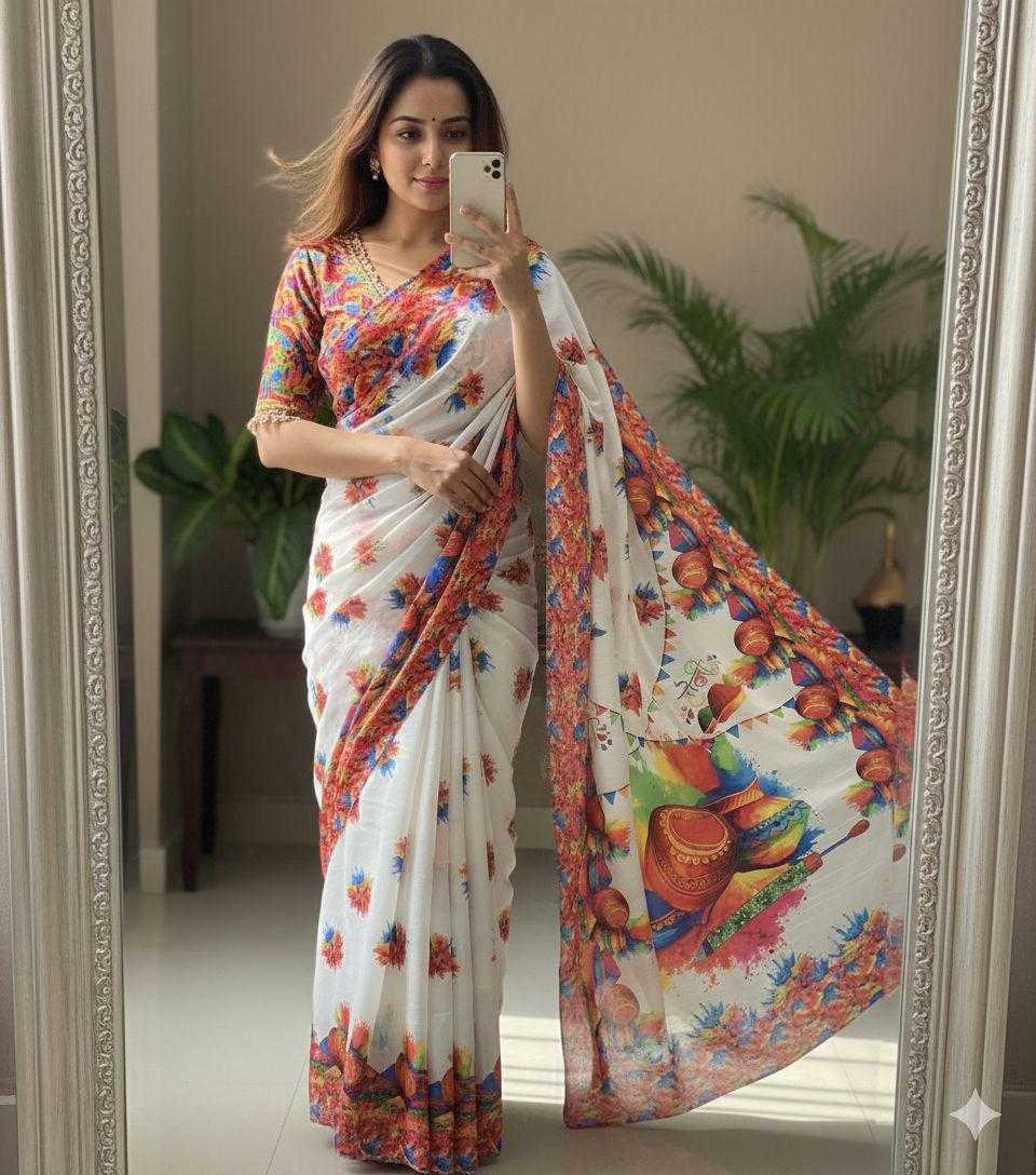 YNF Wholesale Tussar Silk Tussar Silk Sarees KESH716 HOLI | Surat Manufacturer