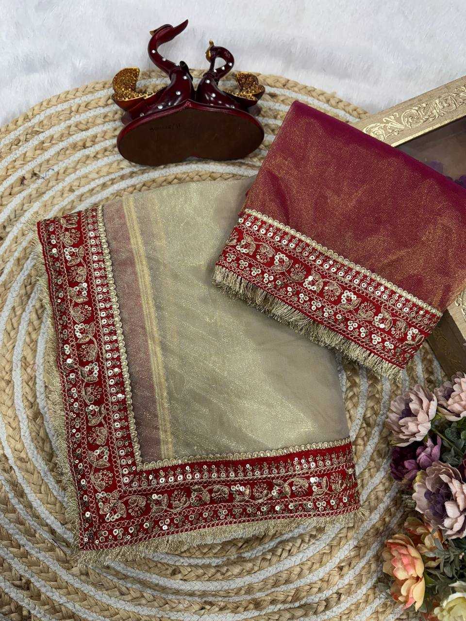 YNF Wholesale Twill Net Party Wear Sarees KESH151 5559 | Surat Manufacturer